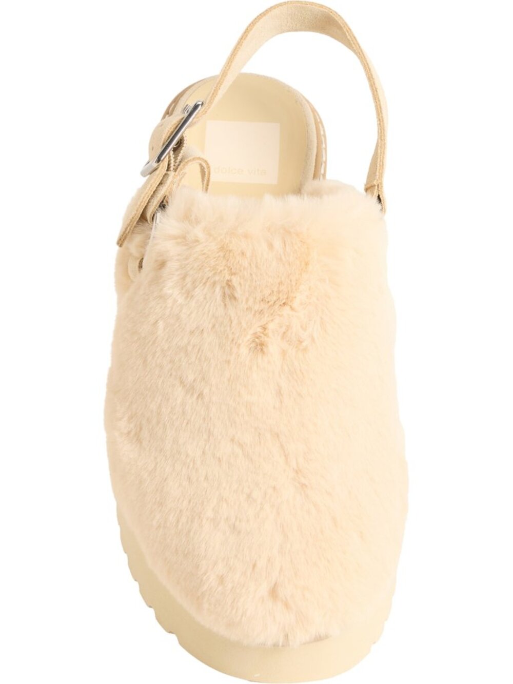 Dolce Vita Lansy Cozy Shoes - Natural Plush Suede